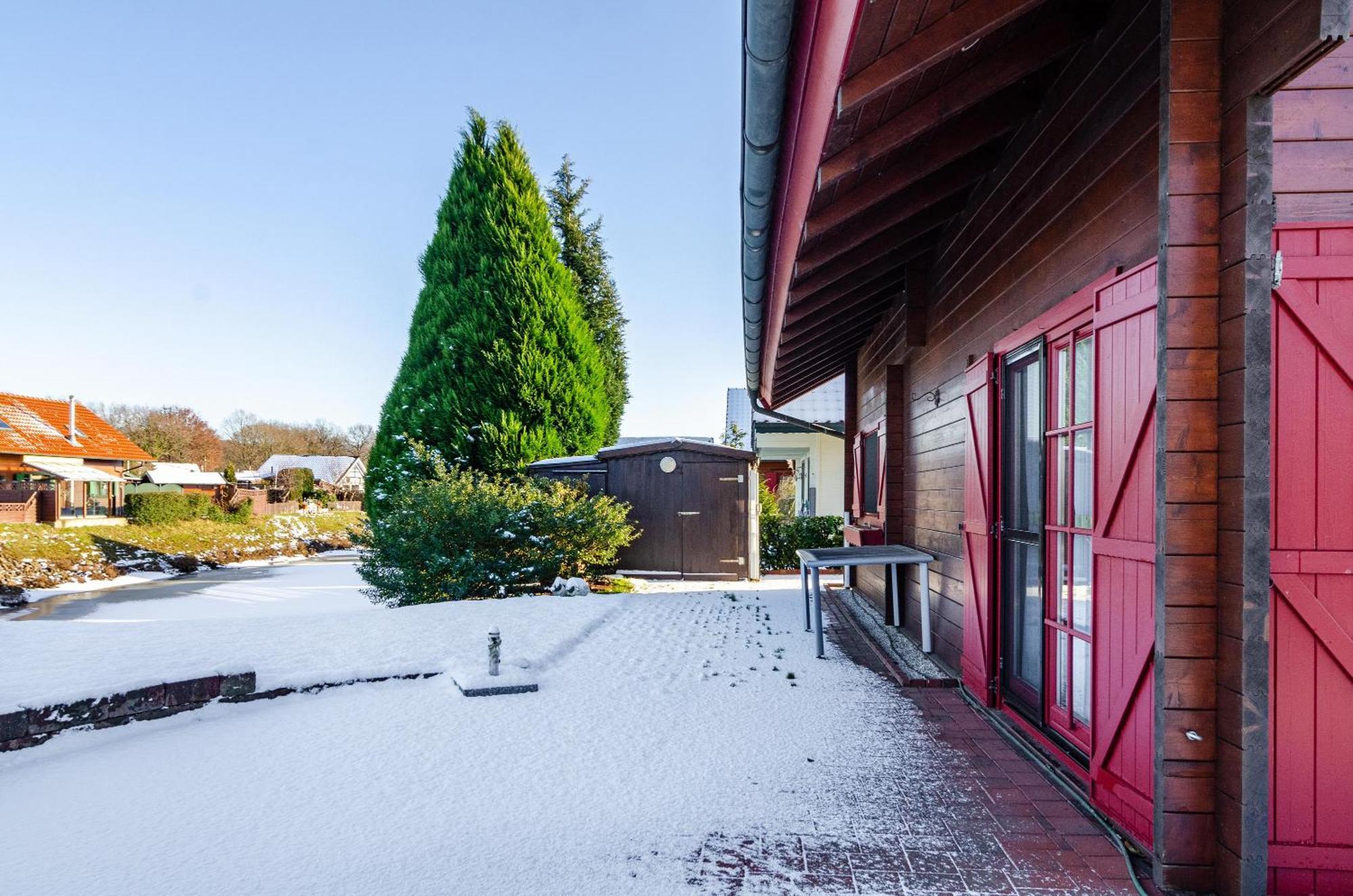 Emslandstube Villa Walchum Bagian luar foto